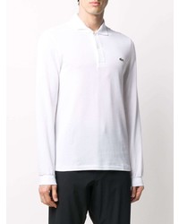 weißer Polo Pullover von Lacoste