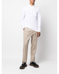 weißer Polo Pullover von Zegna