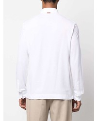 weißer Polo Pullover von Zegna