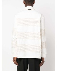 weißer Polo Pullover von MSGM