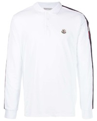 weißer Polo Pullover von Moncler