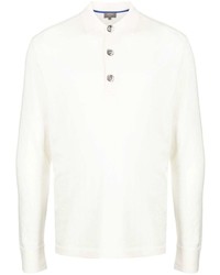 weißer Polo Pullover von N.Peal