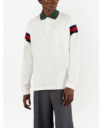 weißer Polo Pullover von Gucci