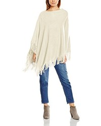 weißer Poncho von blue seven