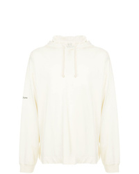 weißer Pullover mit einem Kapuze von 1017 Alyx 9Sm