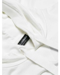 weißer Pullover mit einem Kapuze von Dolce & Gabbana