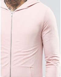 weißer Pullover mit einem Kapuze von Asos