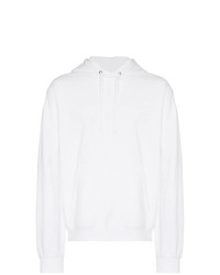 weißer Pullover mit einem Kapuze von Calvin Klein Jeans Est. 1978