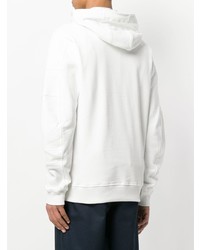 weißer Pullover mit einem Kapuze von Comme Des Garcons SHIRT