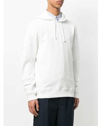 weißer Pullover mit einem Kapuze von Comme Des Garcons SHIRT