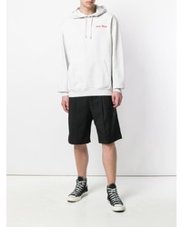 weißer Pullover mit einem Kapuze von Noon Goons