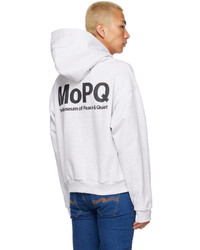 weißer Pullover mit einem Kapuze von Museum of Peace & Quiet