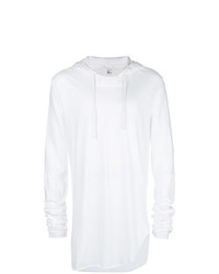 weißer Pullover mit einem Kapuze von Lost & Found Rooms