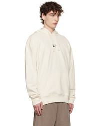 weißer Pullover mit einem Kapuze von Reebok Classics