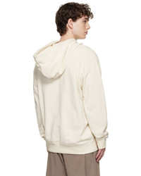 weißer Pullover mit einem Kapuze von Reebok Classics