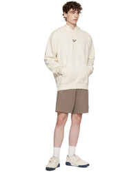 weißer Pullover mit einem Kapuze von Reebok Classics