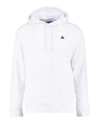 weißer Pullover mit einem Kapuze von Poler