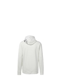weißer Pullover mit einem Kapuze von Reebok