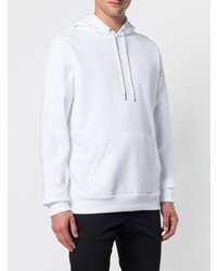 weißer Pullover mit einem Kapuze von Diesel