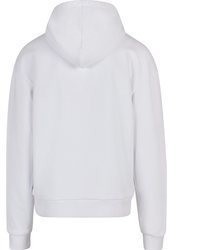 weißer Pullover mit einem Kapuze von Urban Classics