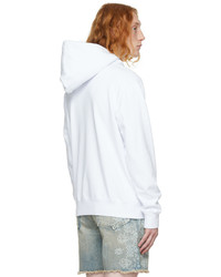 weißer Pullover mit einem Kapuze von Off-White