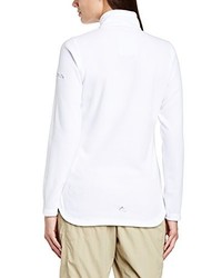 weißer Pullover mit einem Reißverschluß von Dare 2b