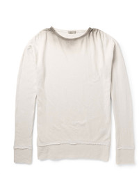 weißer Pullover mit einem Rundhalsausschnitt von Bottega Veneta