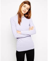 weißer Pullover mit einem Rundhalsausschnitt von Asos