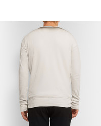 weißer Pullover mit einem Rundhalsausschnitt von Bottega Veneta