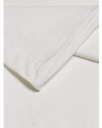 weißer Pullover mit einem Rundhalsausschnitt von Y-3