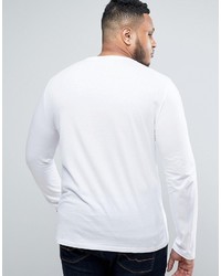 weißer Pullover mit einem Rundhalsausschnitt von Asos