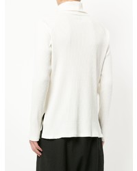 weißer Pullover mit einem Rundhalsausschnitt von SASQUATCHfabrix.