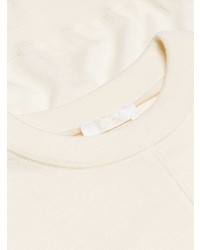 weißer Pullover mit einem Rundhalsausschnitt von Chloé