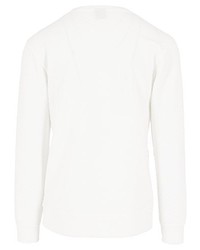 weißer Pullover mit einem Rundhalsausschnitt von Urban Classics
