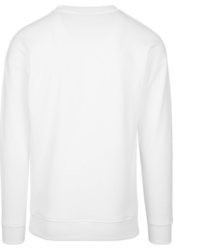 weißer Pullover mit einem Rundhalsausschnitt von Urban Classics
