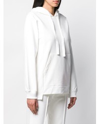 weißer Pullover mit einer Kapuze von Joseph