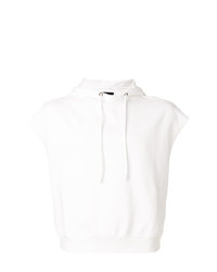 weißer Pullover mit einer Kapuze von RtA