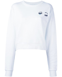 weißer Pullover von Chiara Ferragni