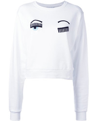 weißer Pullover von Chiara Ferragni