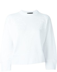 weißer Pullover von Dsquared2