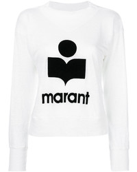 weißer Pullover von Etoile Isabel Marant