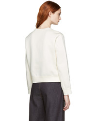 weißer Pullover von Fendi