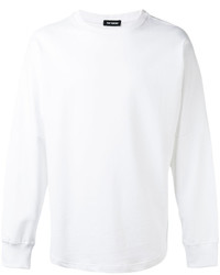weißer Pullover von Raf Simons