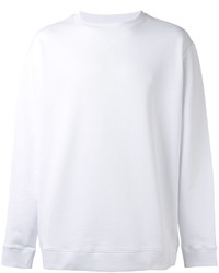 weißer Pullover von Raf Simons