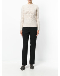 weißer Pullover von Ermanno Scervino