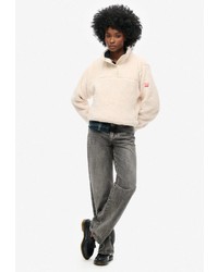 weißer Pullover von Superdry