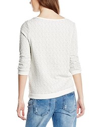 weißer Pullover von Tom Tailor Denim