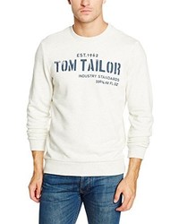 weißer Pullover von Tom Tailor