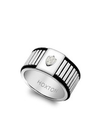 weißer Ring von Hoxton Men's Jewellery