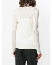 weißer Rollkragenpullover von Fabiana Filippi